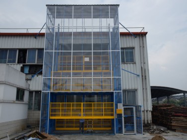 室外直頂式升降貨梯