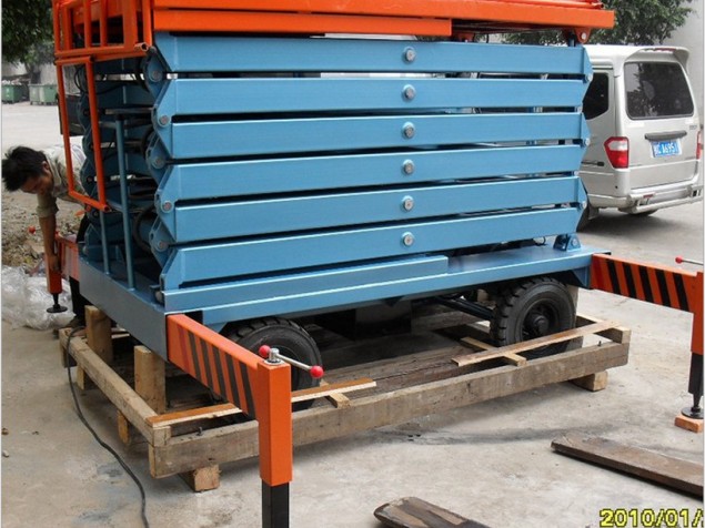 剪叉移動升降機(jī) 電動液壓小型升降工作臺 液壓升降機(jī)批發(fā)