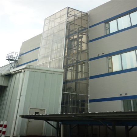 五金制品-室內直頂式升降平臺案例